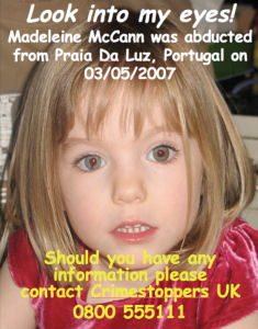 Help find Madeleine McCann!