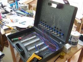 Working on M�nstorp control panel